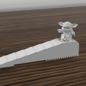 Baby yoda Doorstop