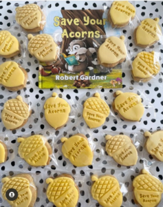 Acorn biscuits cookies