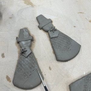 Welsh lady 3D printed