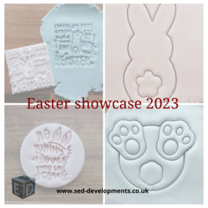 Five Easter Baking Cutters - a small selection of our Easter cutters and stamps