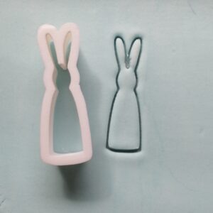 Five Easter Baking Cutters - tall skinny bunny