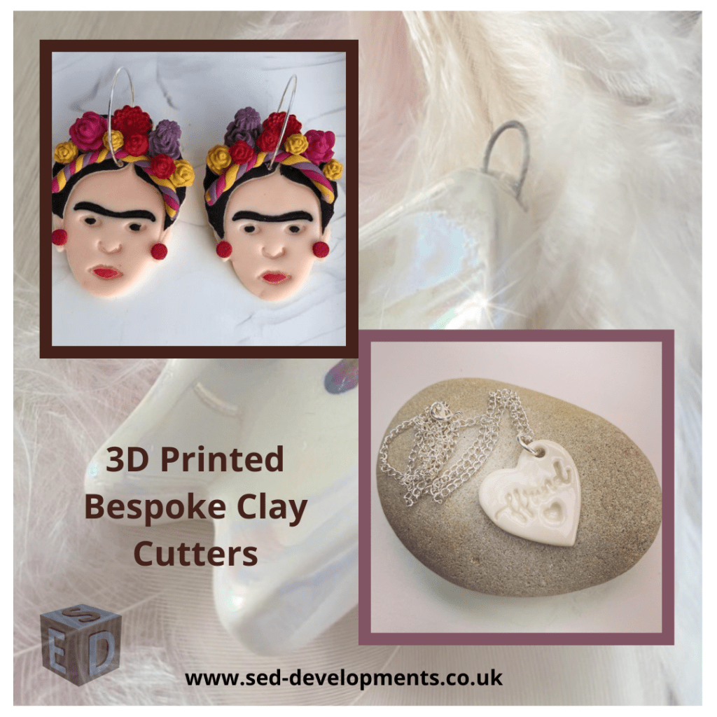 3D Printed Bespoke Clay Cutters