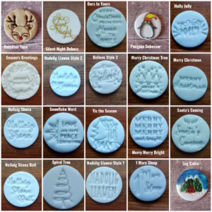 Christmas Baking Shop 2023- Christmas embossing stamps